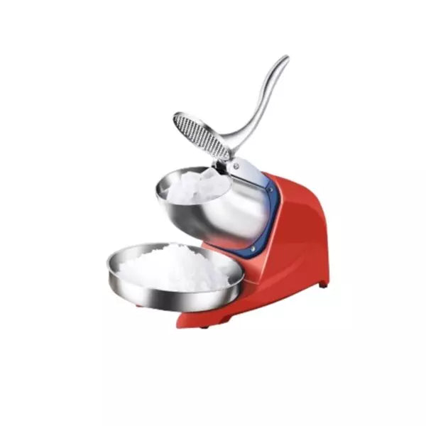 Hicon Ice Crusher Machine Commercial High Power Ice Crusher Snow Ice Crusher Ice Shaver Stainless Steel Double Blade