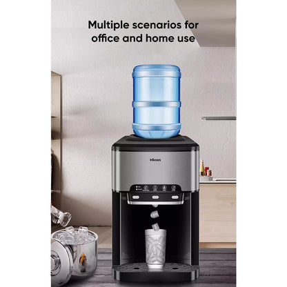 Hicon 3 in 1 Water Dispenser 25YLR Hot / Cold Ice Cube Maker Hot Cold Water Desktop Water Heater