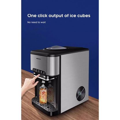 Hicon 3 in 1 Water Dispenser 25YLR Hot / Cold Ice Cube Maker Hot Cold Water Desktop Water Heater